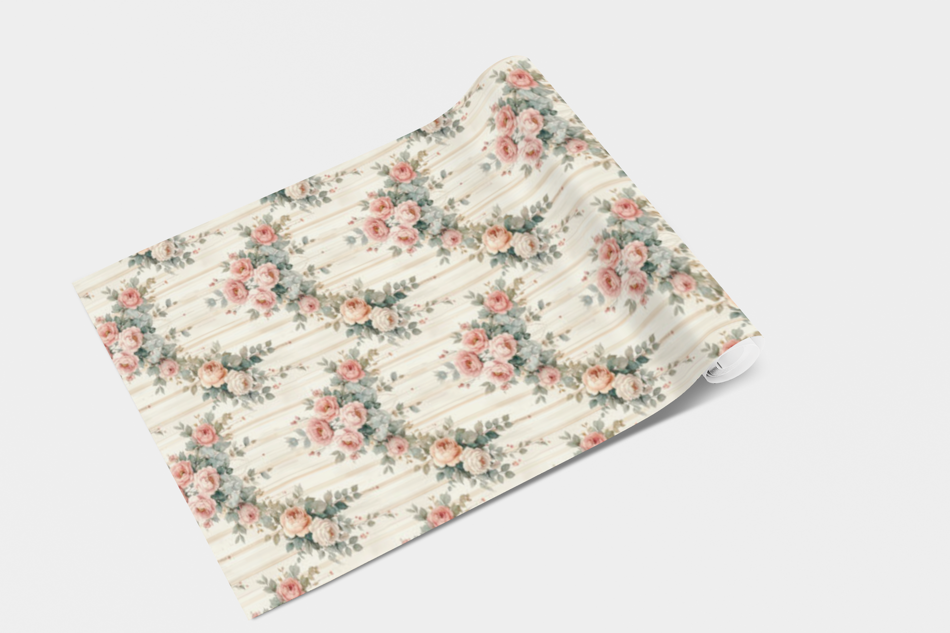 Cascading Garden Columns Wallpaper