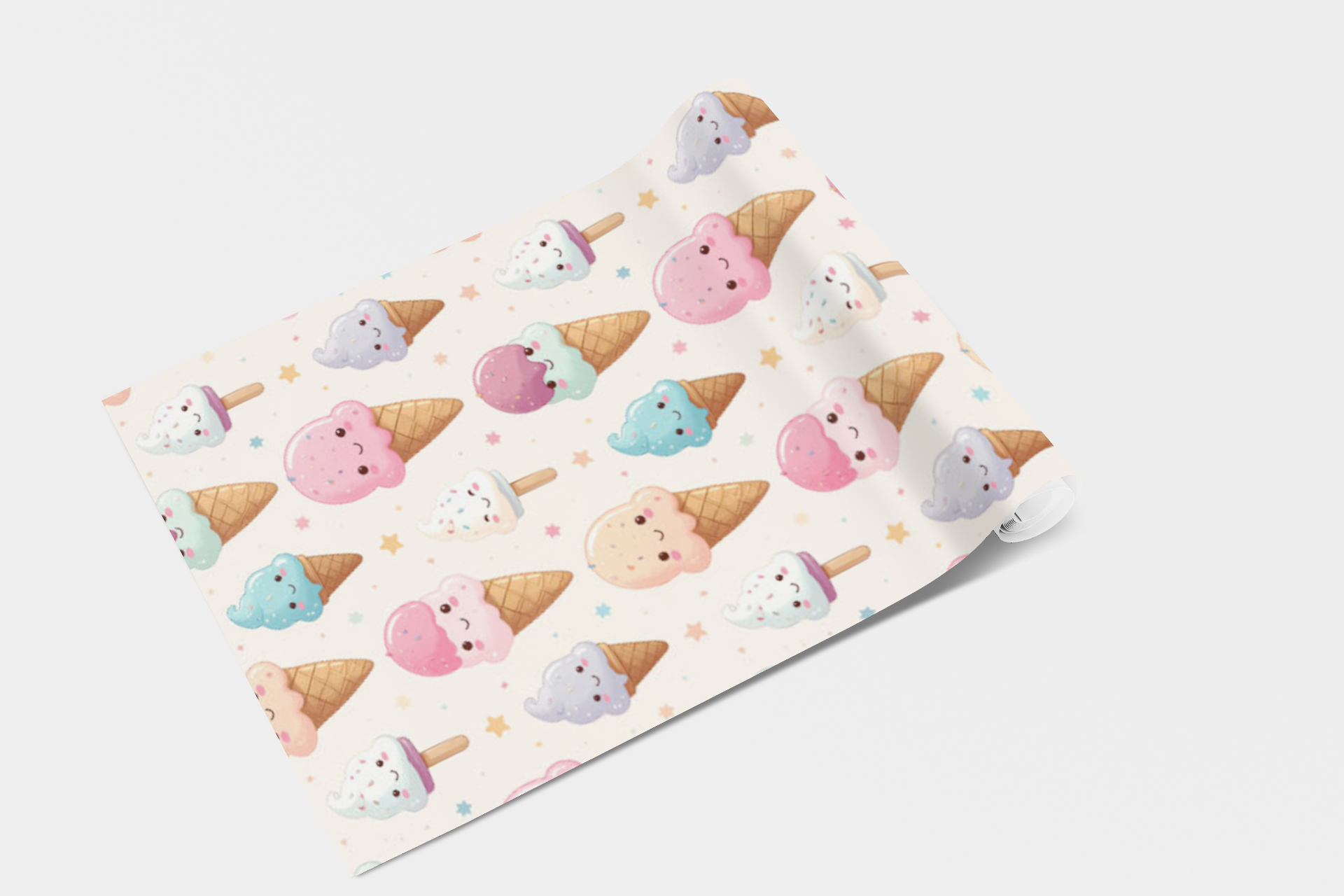 Ice Cream Pop Garden Wallpaper