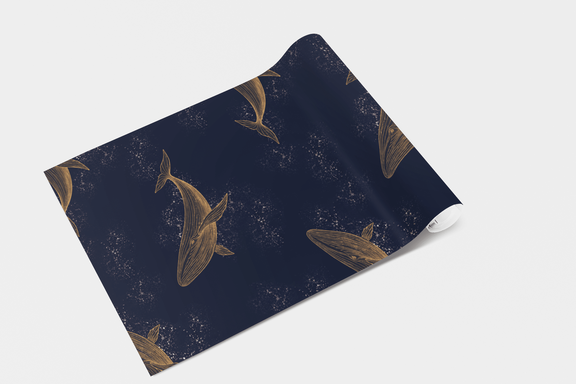 Midnight Whales Wallpaper Peel and Stick Wallpaper | Accent Haus