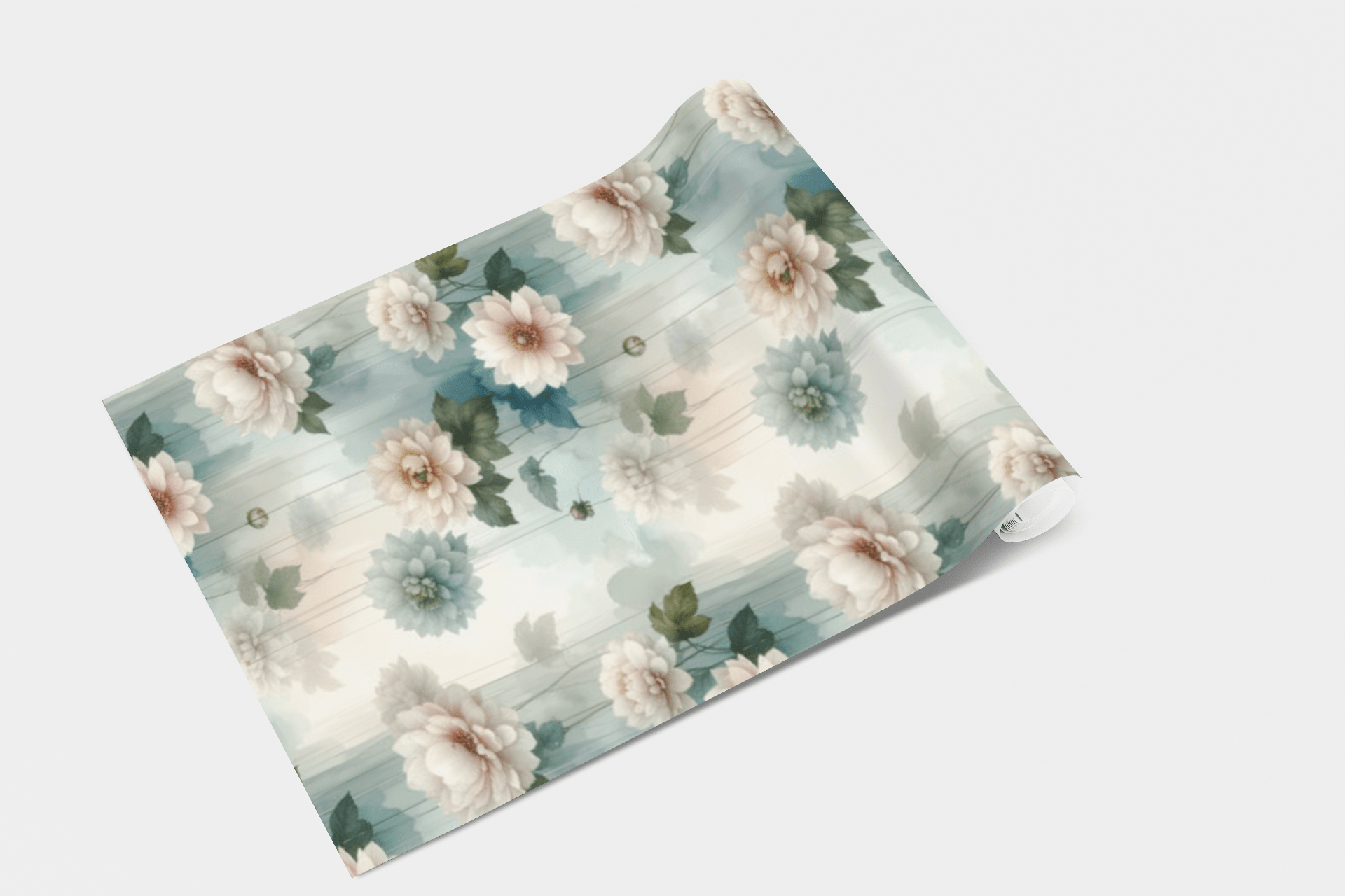 Soft Bloom Waterveil Wallpaper Peel and Stick Wallpaper | Accent Haus