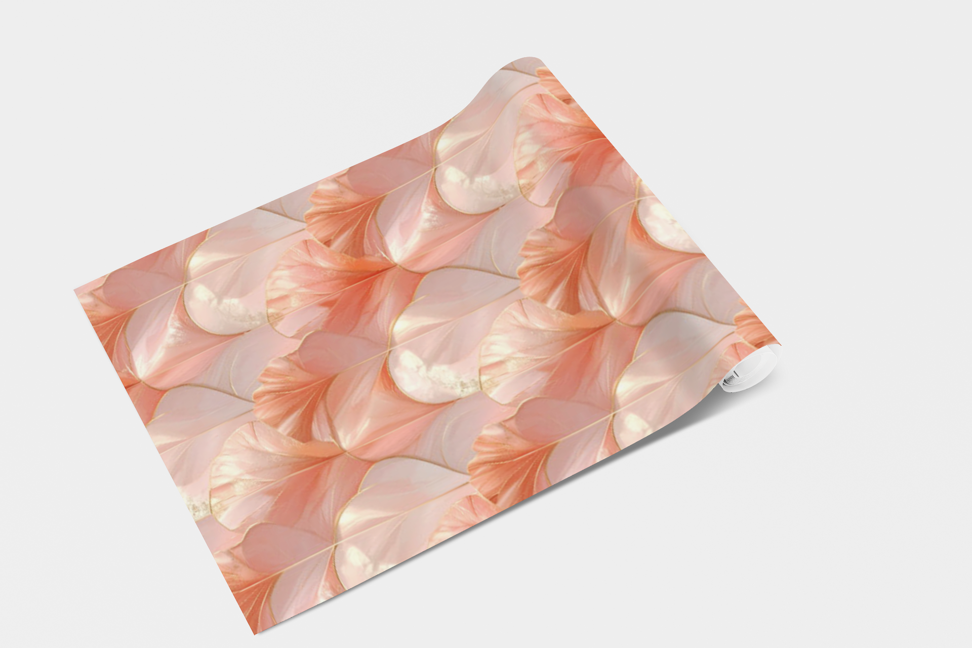 Abstract Coral Veins Wallpaper