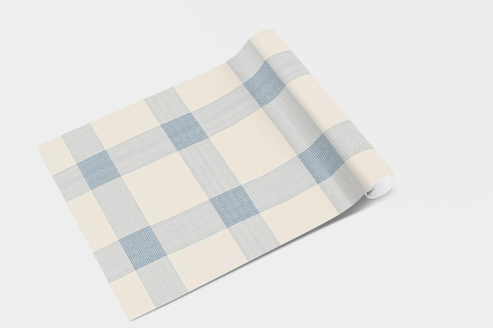 Soft Plaid Neutral Wallpaper