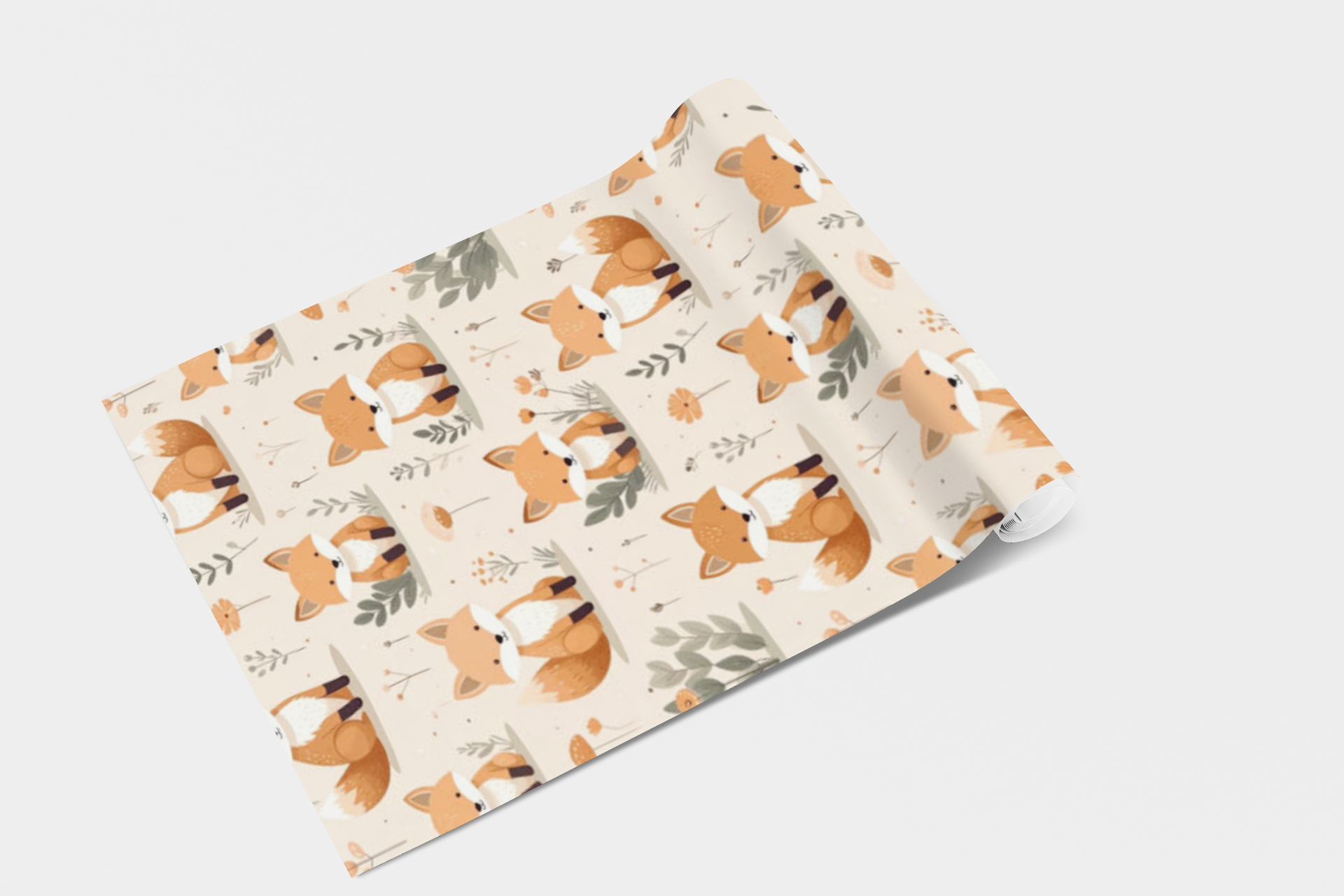 Little Fox Meadow Wallpaper