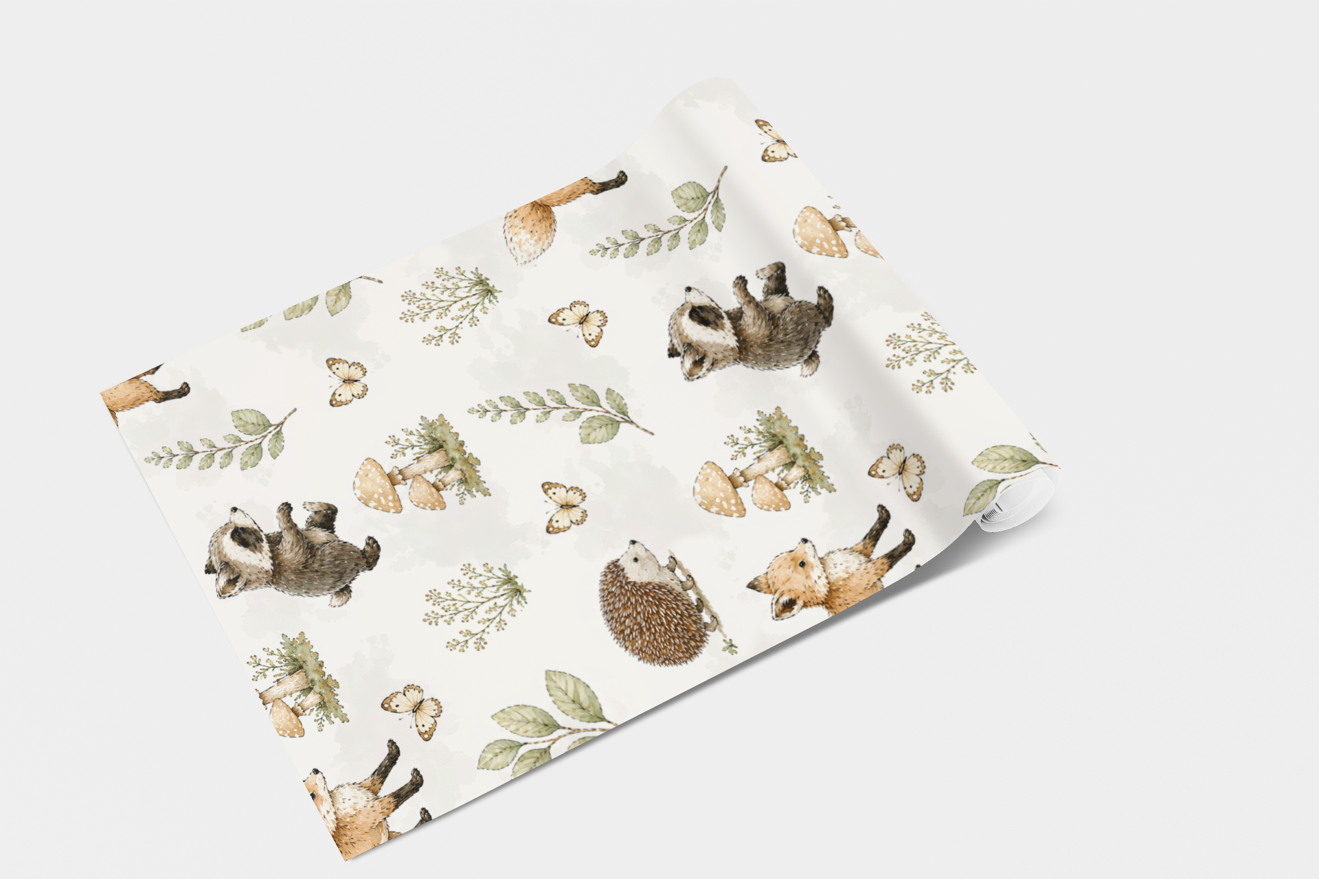 Woodland Sage Friends Wallpaper