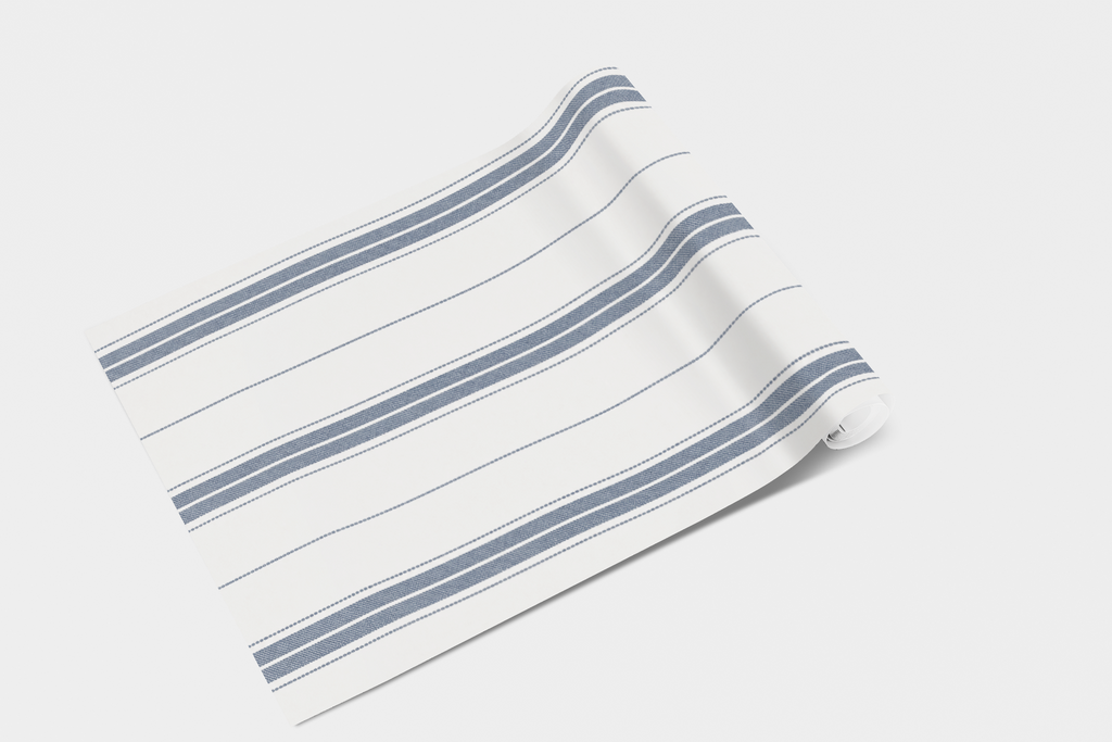 Studio Stripe Soft Black Wallpaper