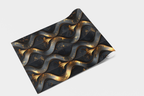 Winding Mercury Ribbon Wallpaper