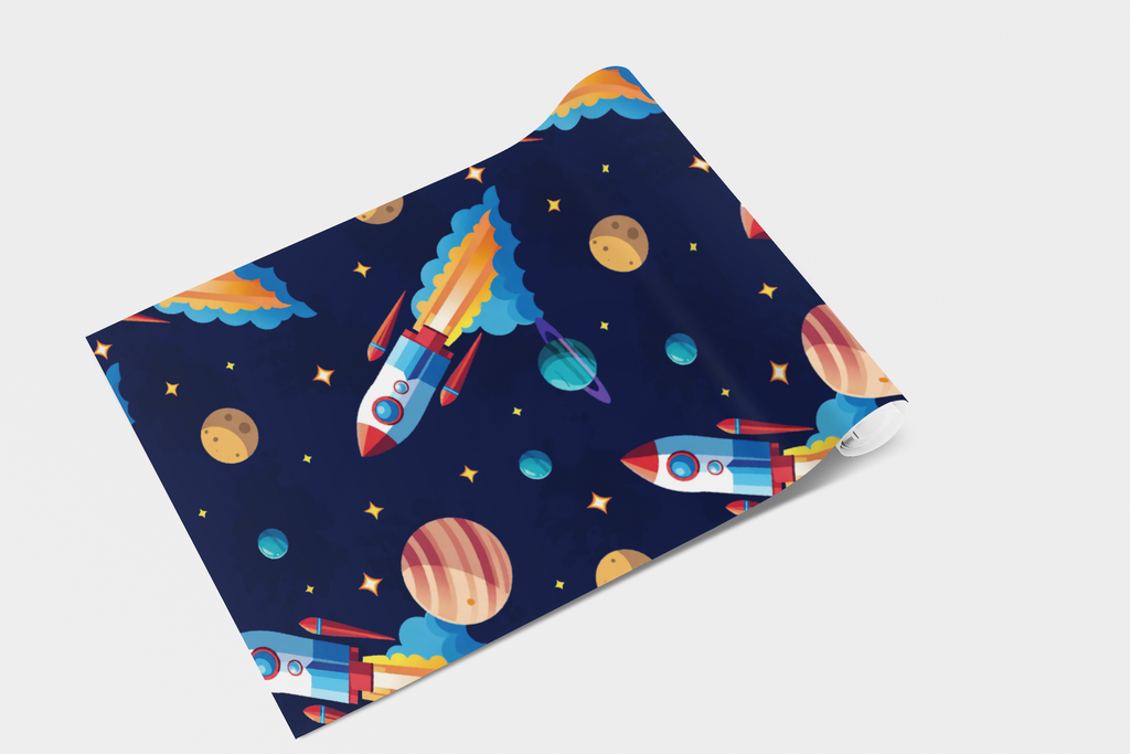 Kids Space Explorer Wallpaper