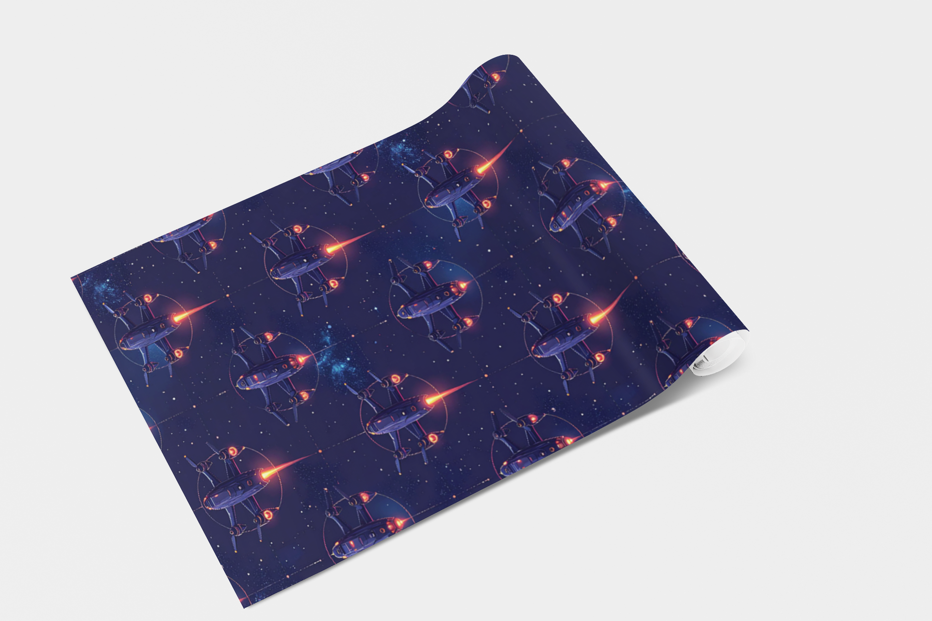 Stellar Drone Swarm Field Wallpaper