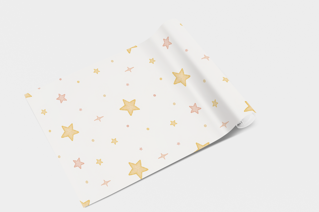 Minimal Star Scatter Wallpaper
