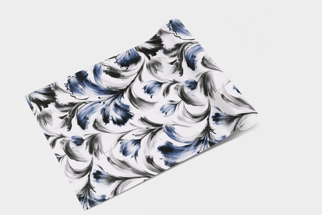 Abstract Ink Wash Wallpaper