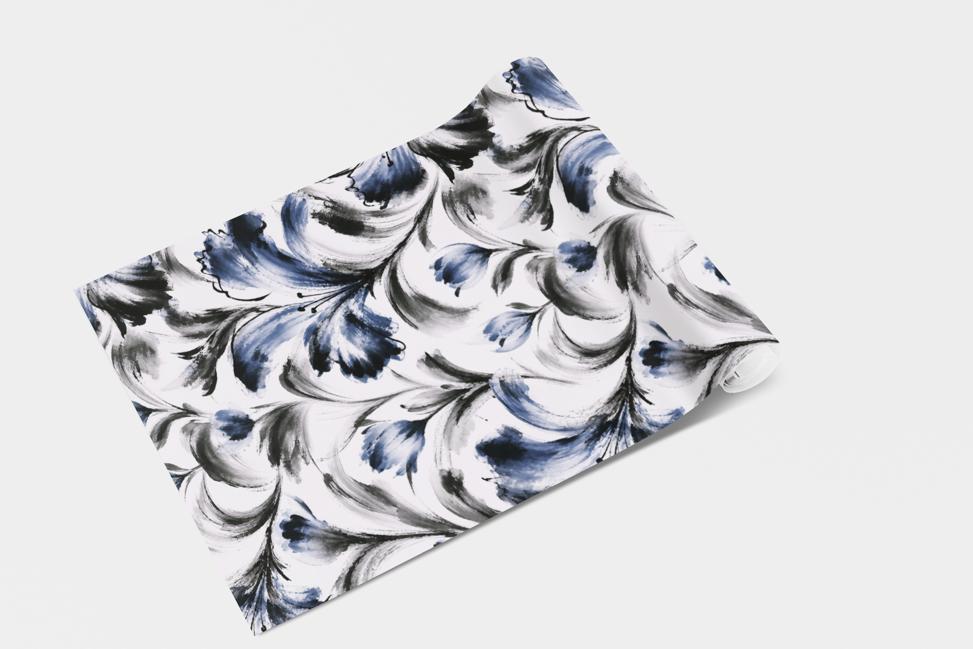 Abstract Ink Wash Wallpaper