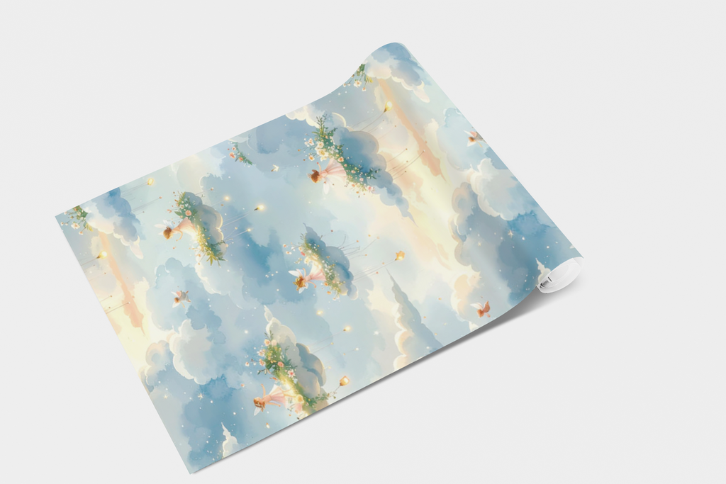Cloud Perch Fairies Wallpaper