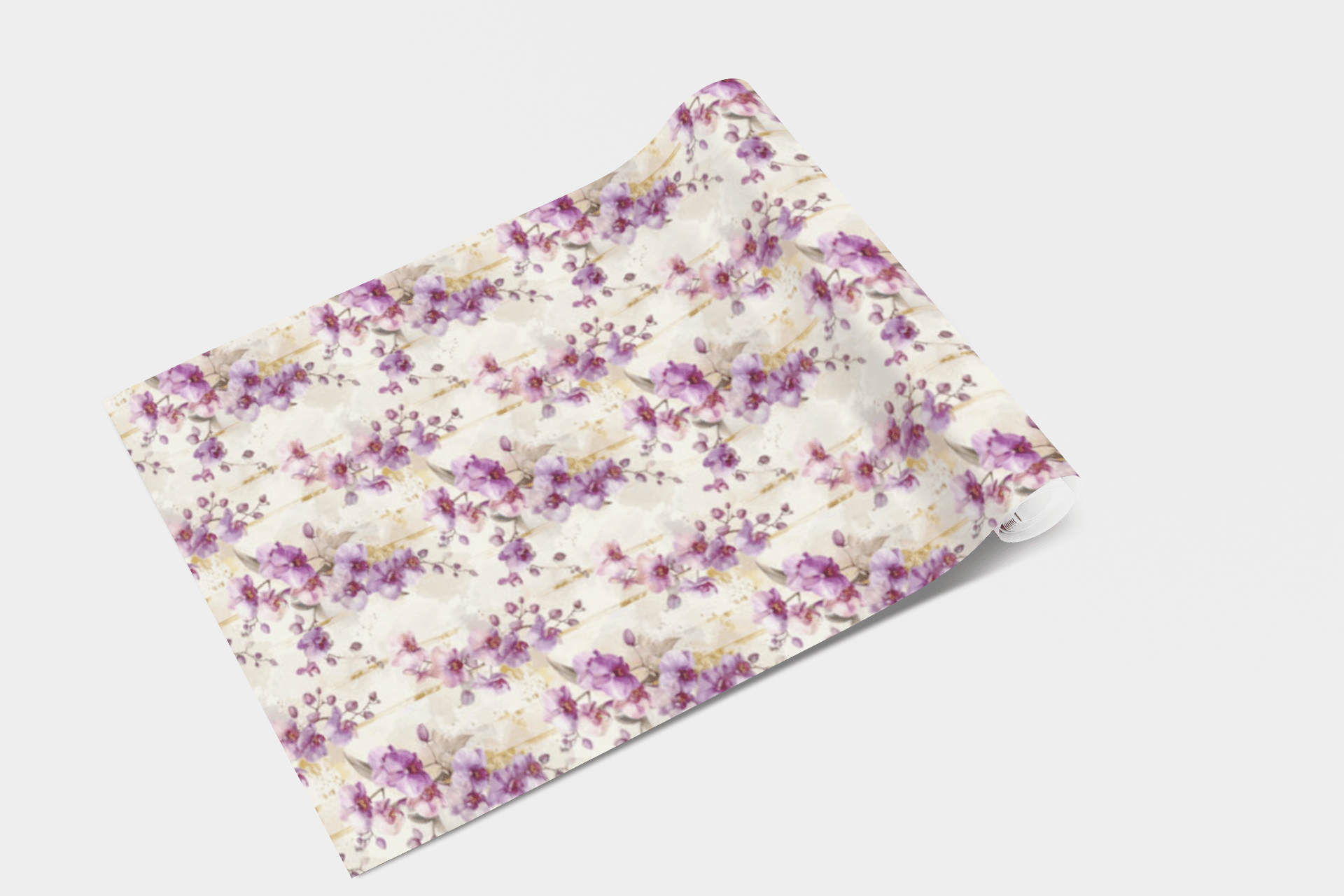 Majestic Orchids Wallpaper Peel and Stick Wallpaper | Accent Haus