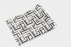 Minimalist Maze Lines Wallpaper