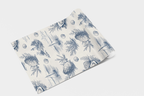 Coastal Oyster Toile Wallpaper