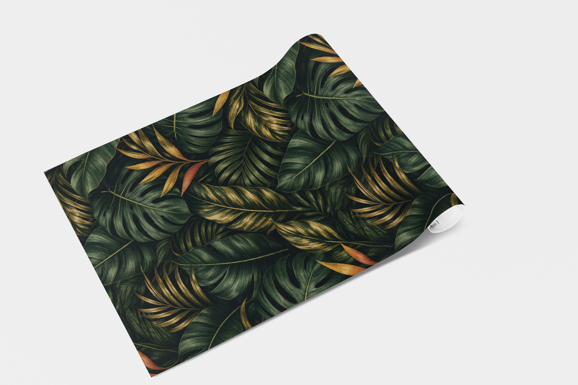 Tropical Night Jungle Wallpaper