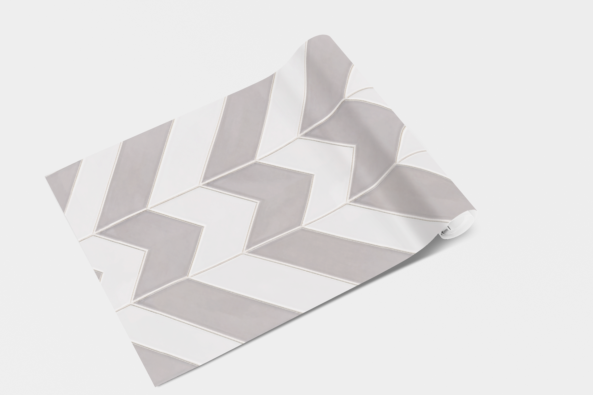 Classic Herringbone Tile Wallpaper