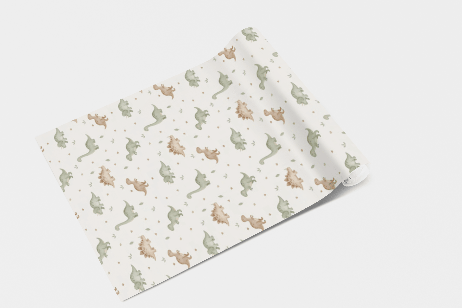 Gentle Dino World Wallpaper Peel and Stick Wallpaper | Accent Haus