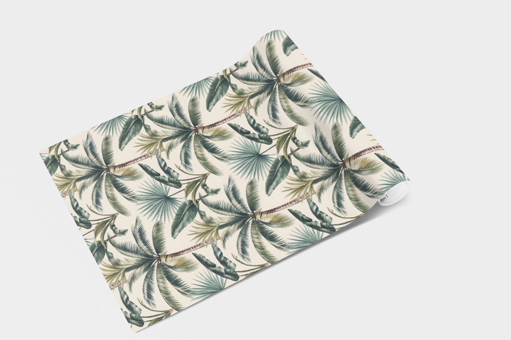 Palm House Neutral Wallpaper
