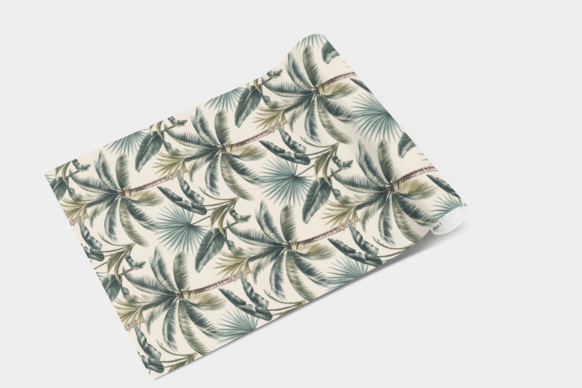 Palm House Neutral Wallpaper Peel and Stick Wallpaper | Accent Haus