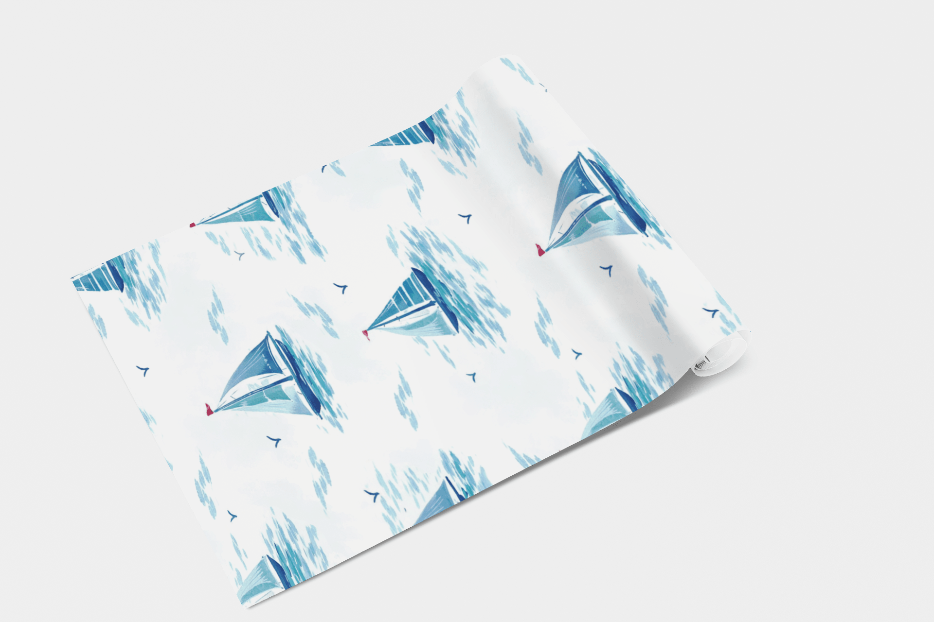 Seabreeze Fleet Wallpaper Peel and Stick Wallpaper | Accent Haus