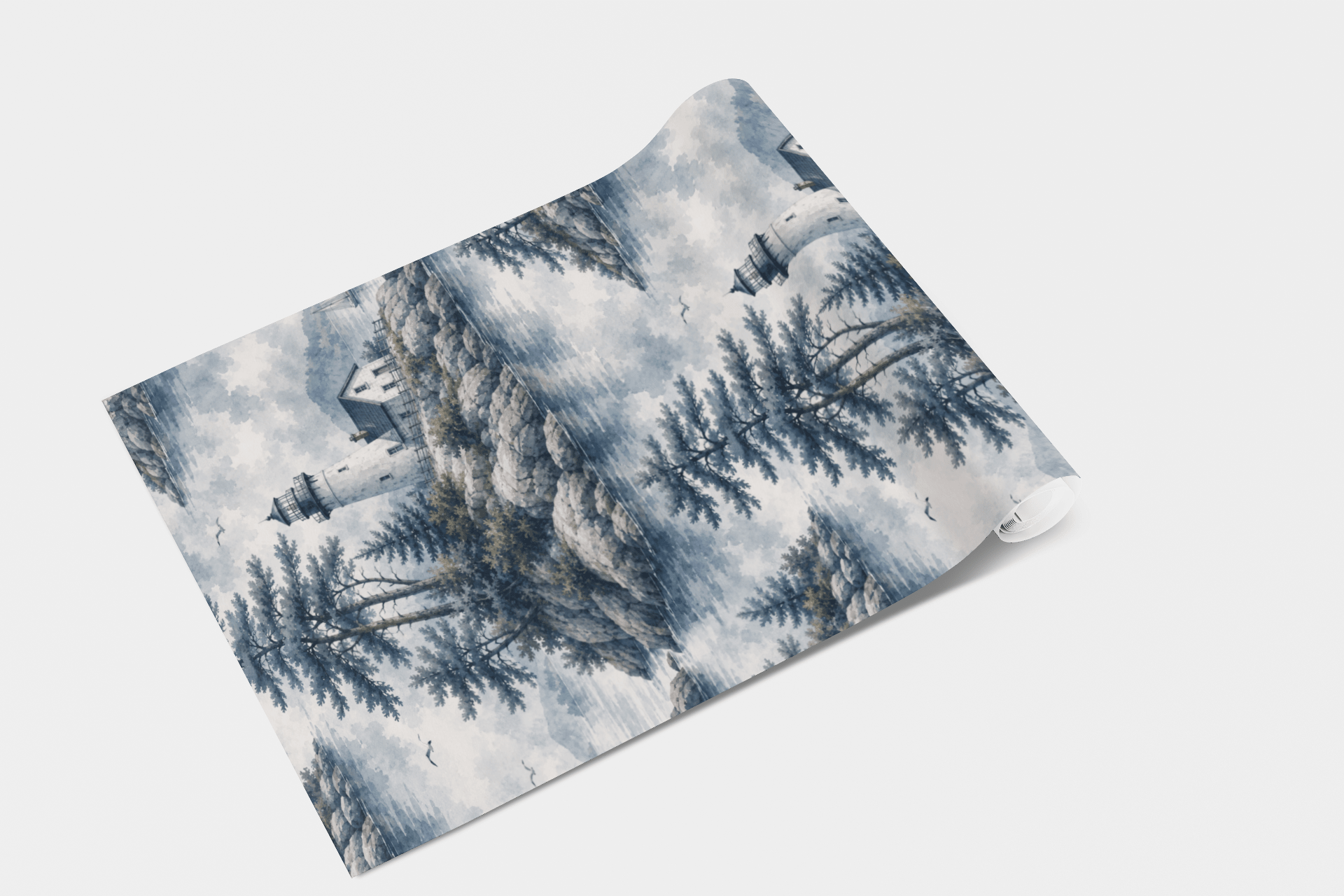 Coastal Mist Wallpaper Peel and Stick Wallpaper | Accent Haus