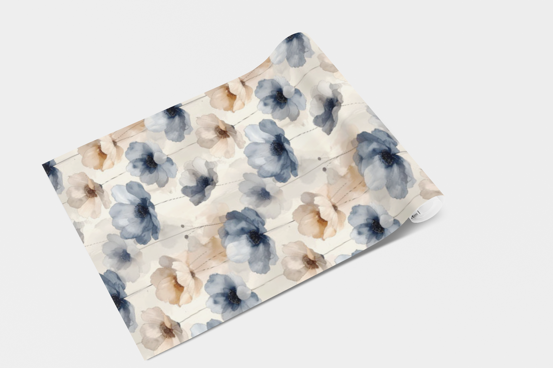 Abstract Ink Bloom Wallpaper