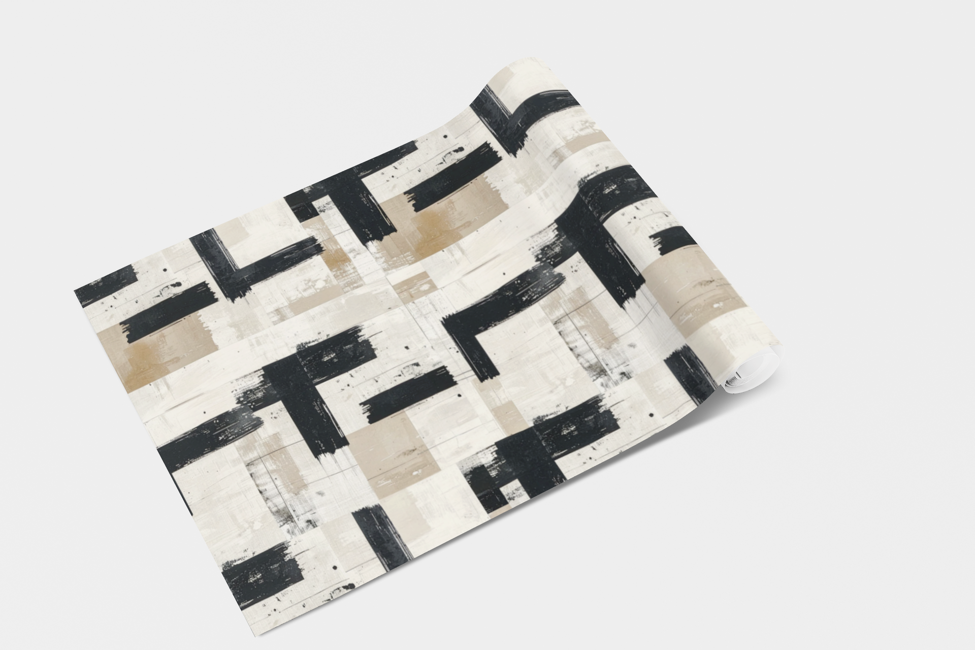 Woven Grid Rhythm Wallpaper