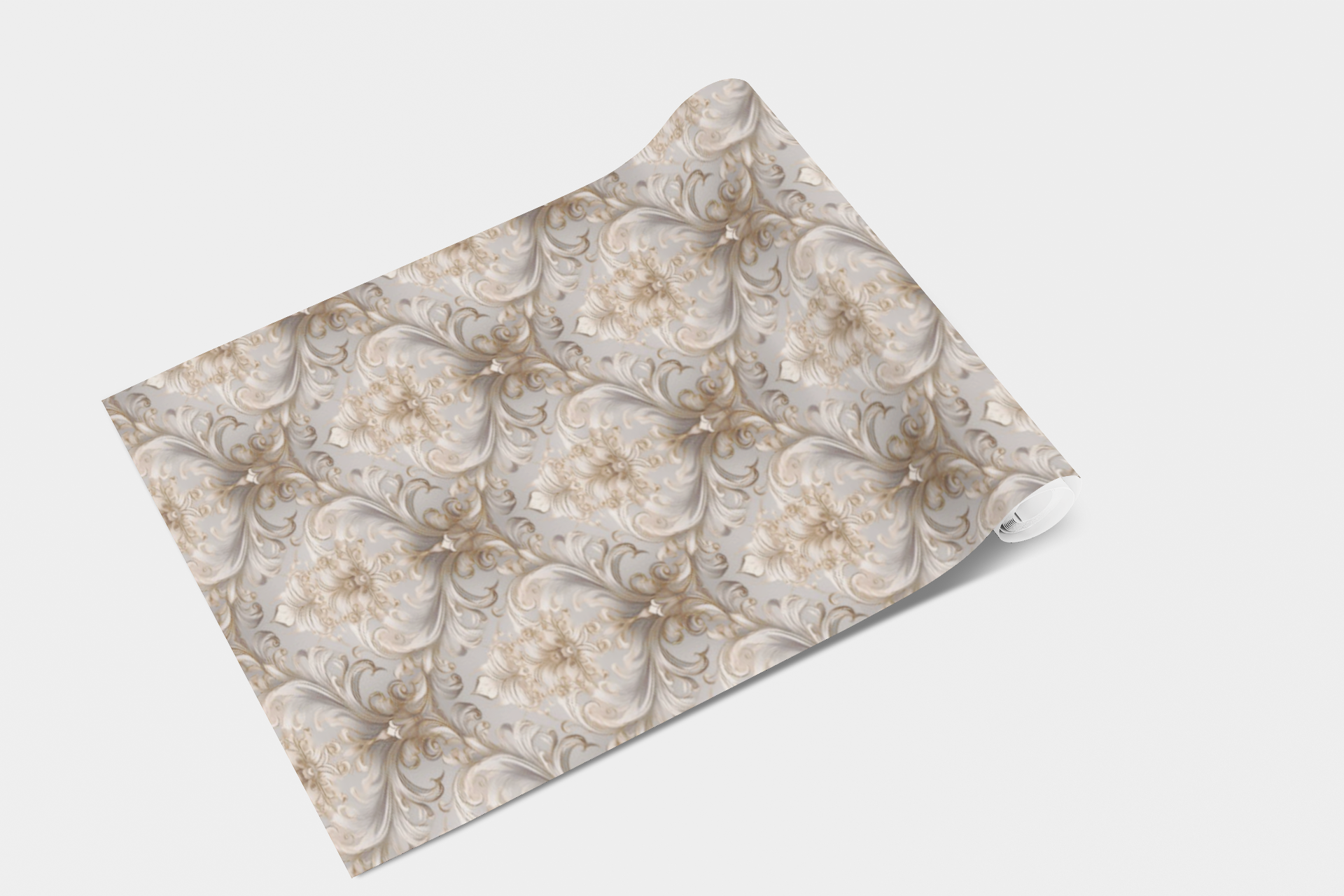 Gilded Ethereal Baroque Wallpaper