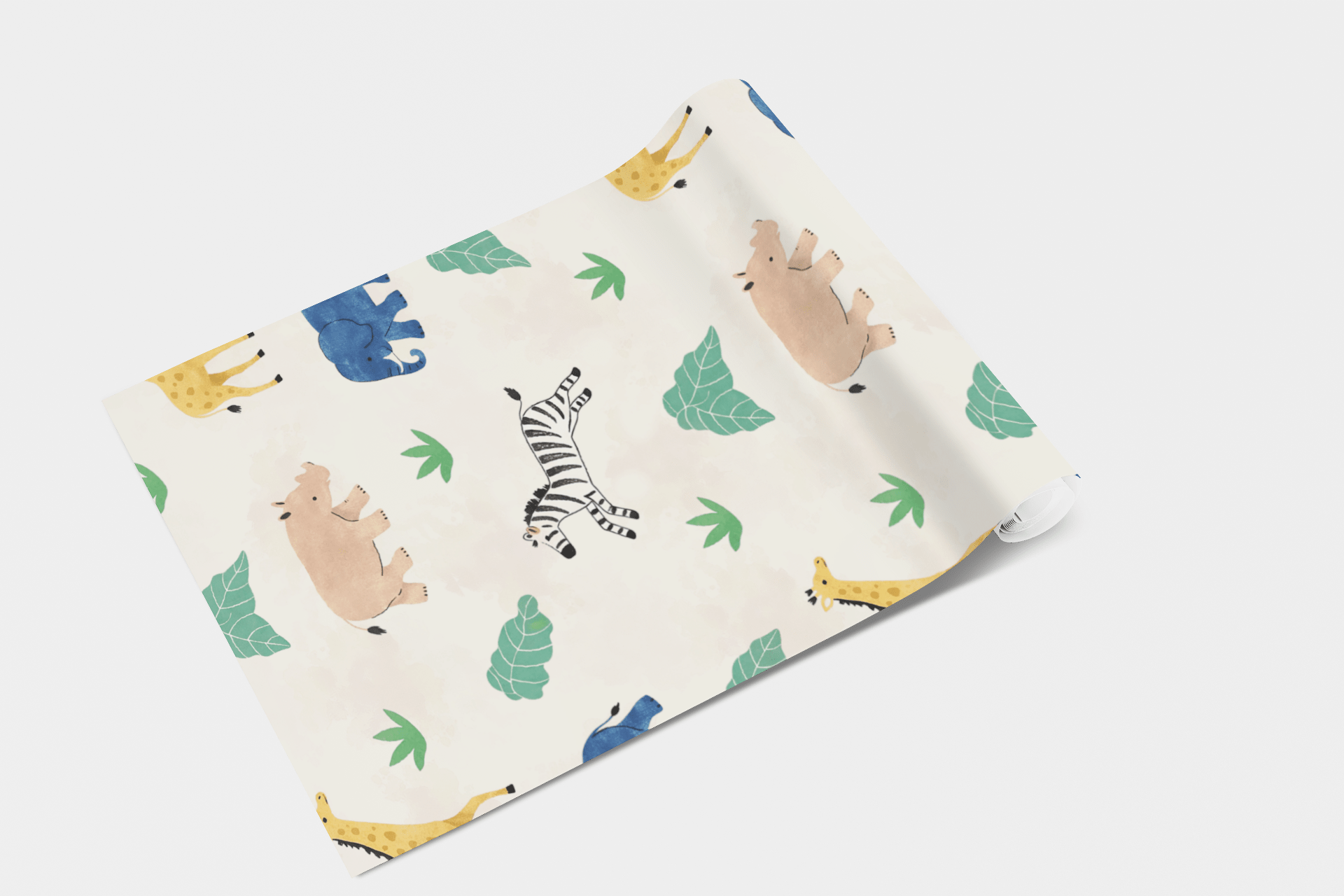 Wild Whimsy Safari Wallpaper Peel and Stick Wallpaper | Accent Haus
