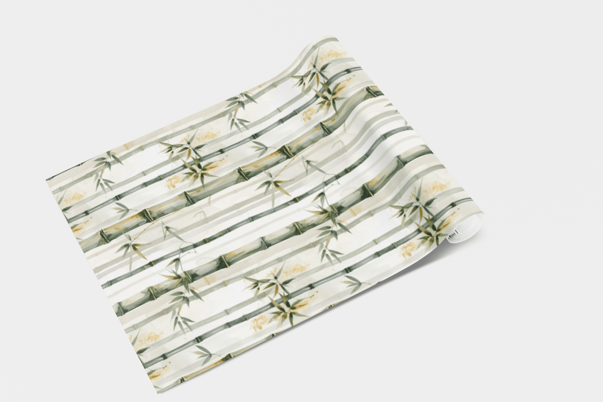 Gilded Bamboo Harmony Wallpaper Peel and Stick Wallpaper | Accent Haus