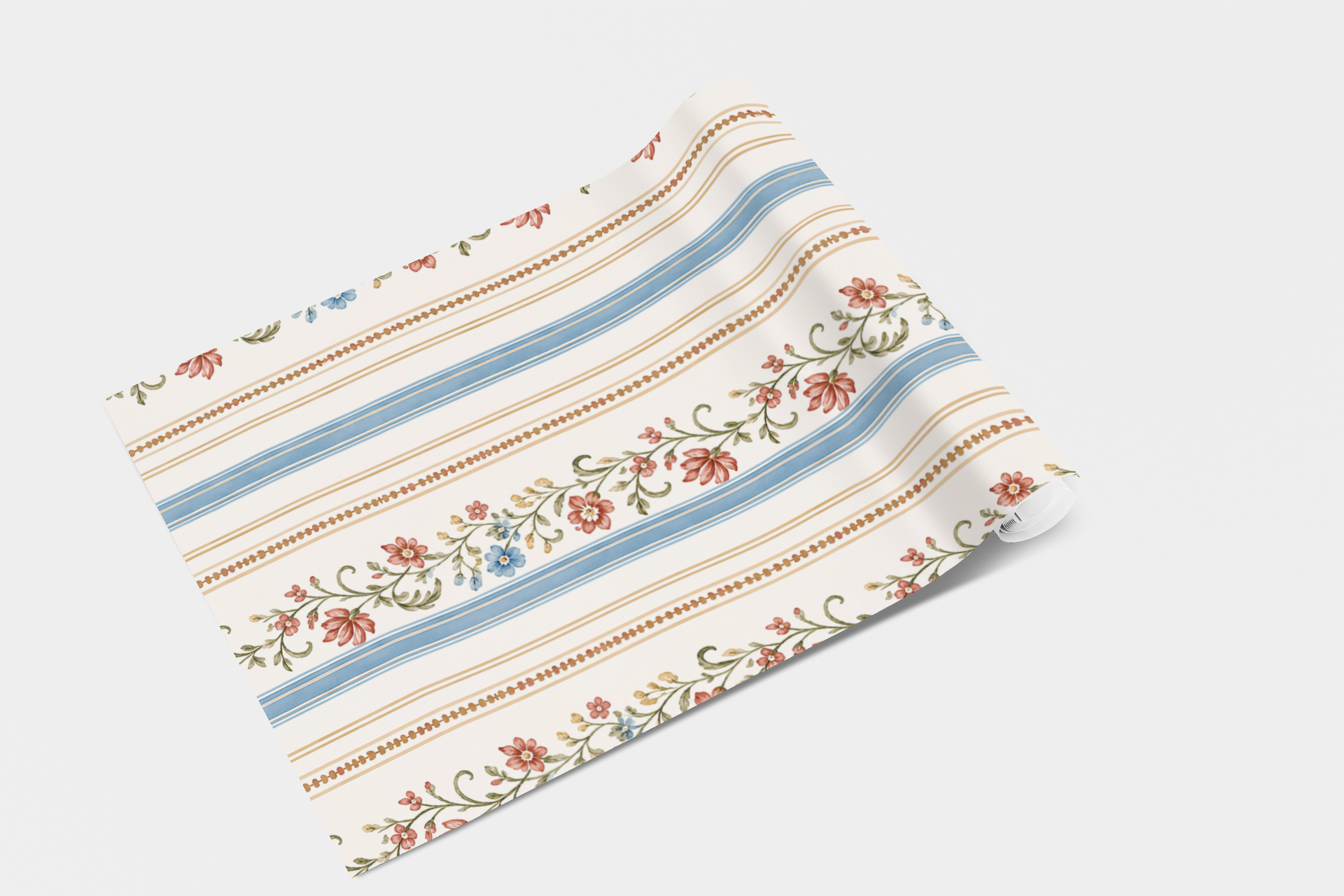 Parisian Stripe Luxe Wallpaper