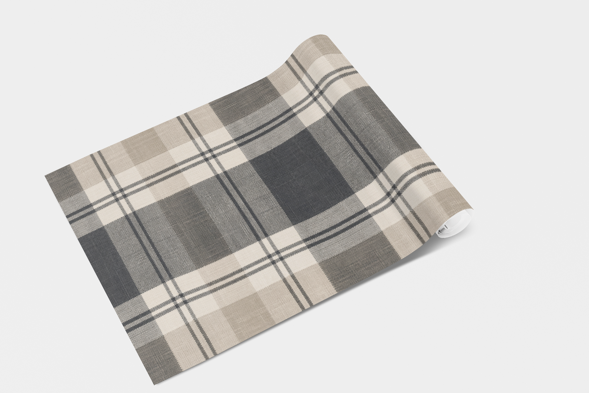 Modern Manor Plaid Wallpaper