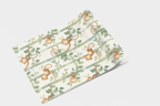 Jungle Monkey Playroom Wallpaper
