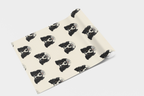 Border Collie - Monochrome Motion Field Wallpaper