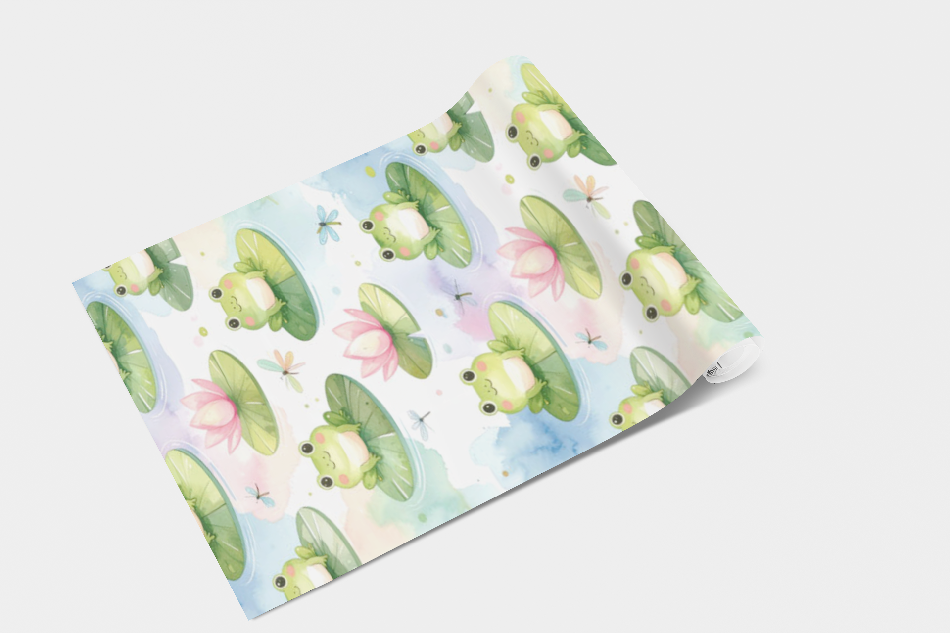 Frog Pond Party Wallpaper