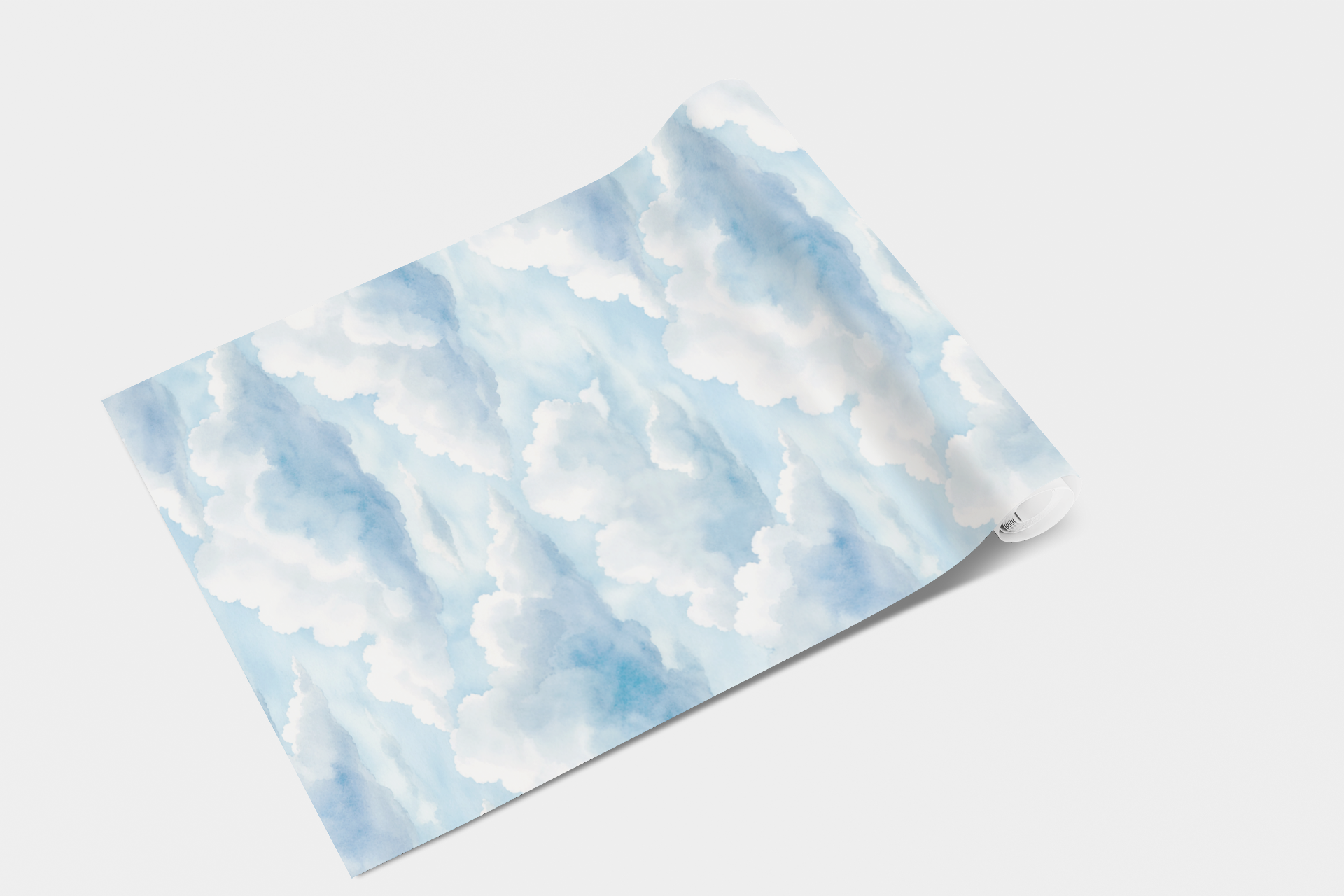 Whimsical Cloud Ceiling Wallpaper