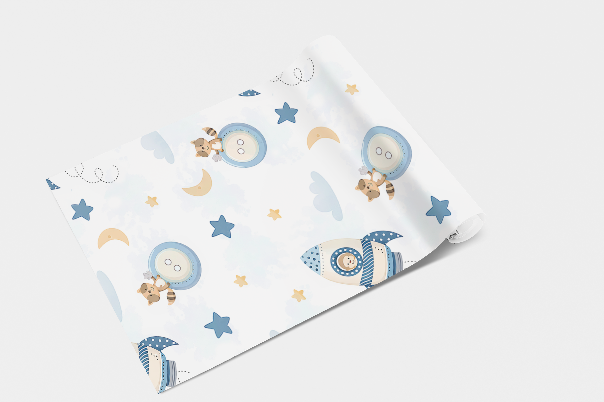 Raccoon Dreamscape  Wallpaper