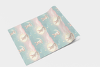 Moonlit Bunny Garden Wallpaper