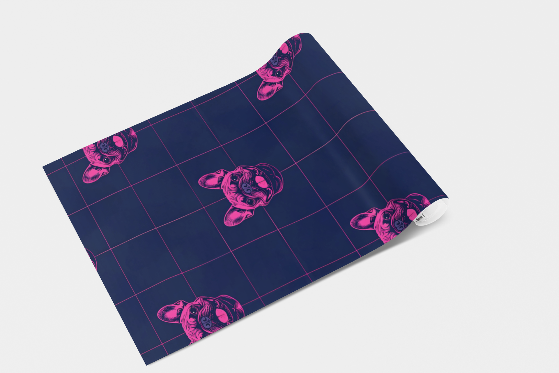 Frenchie Fun - Sophisticated Bulldog Wallpaper