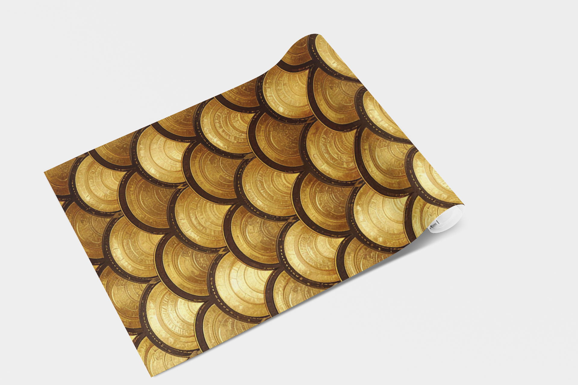 Imperial Brocade Grid Wallpaper