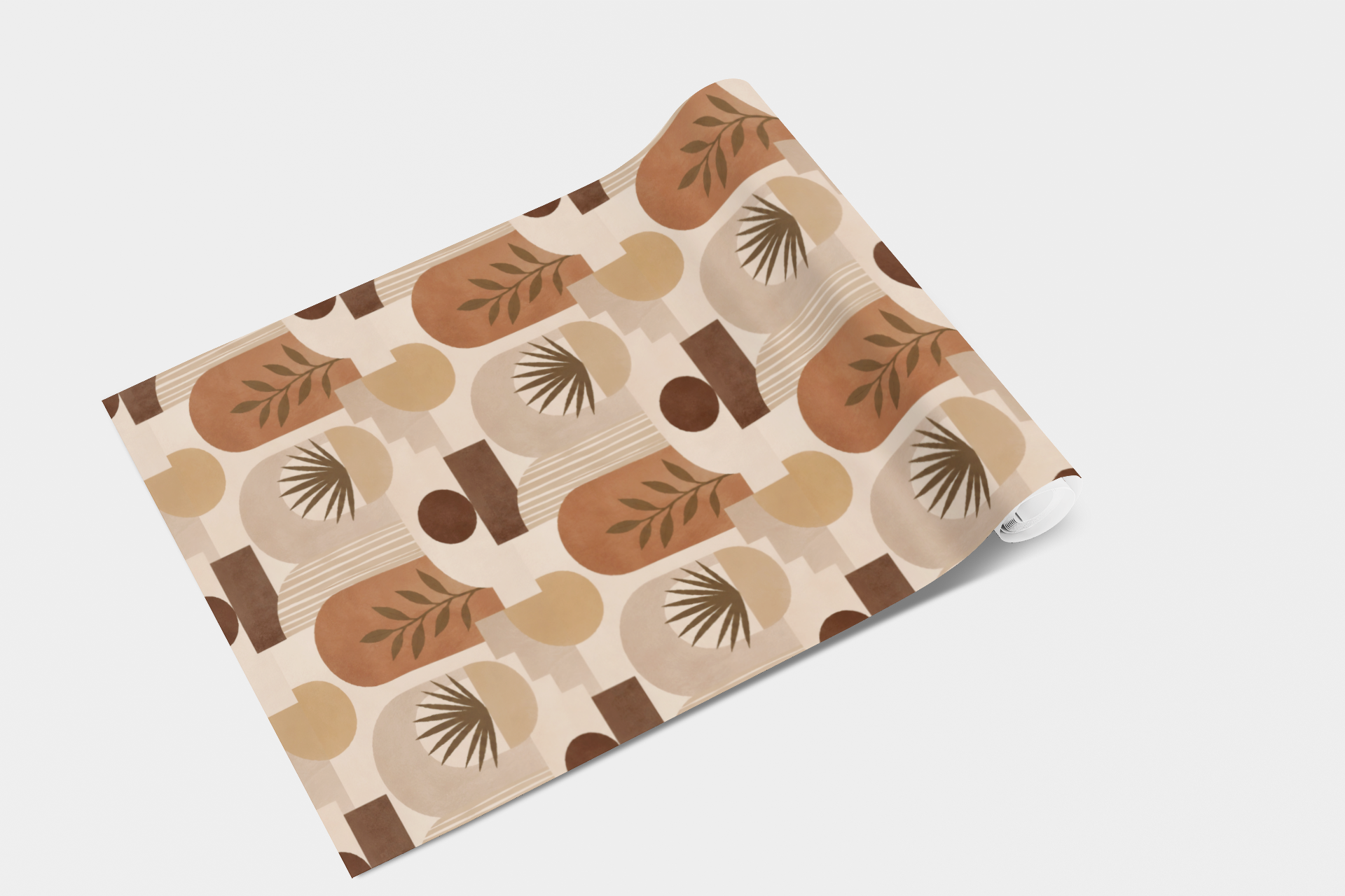 Sand & Olive Wallpaper
