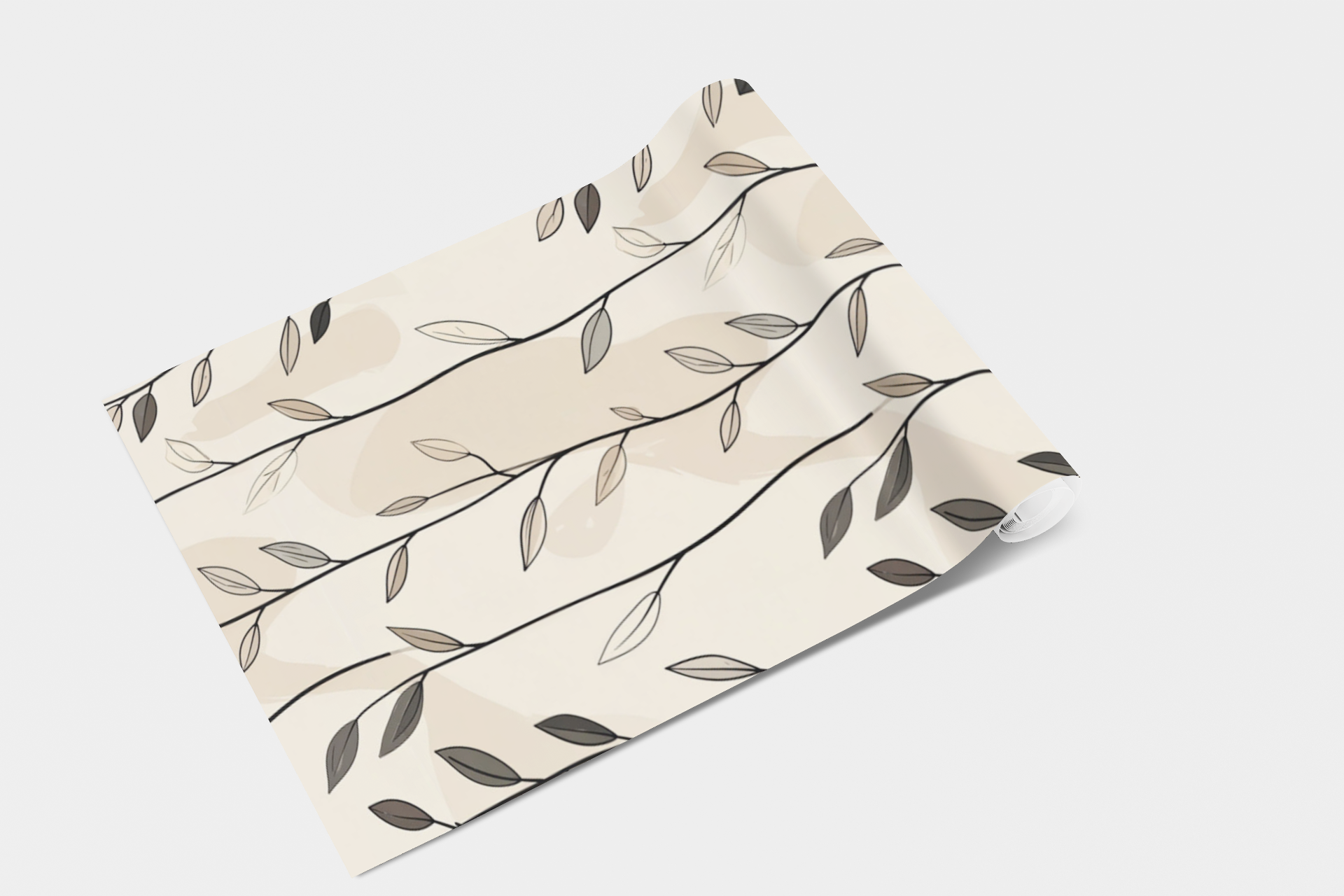Breathing Vine Columns Wallpaper