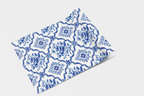 Blue Willow Trellis Wallpaper