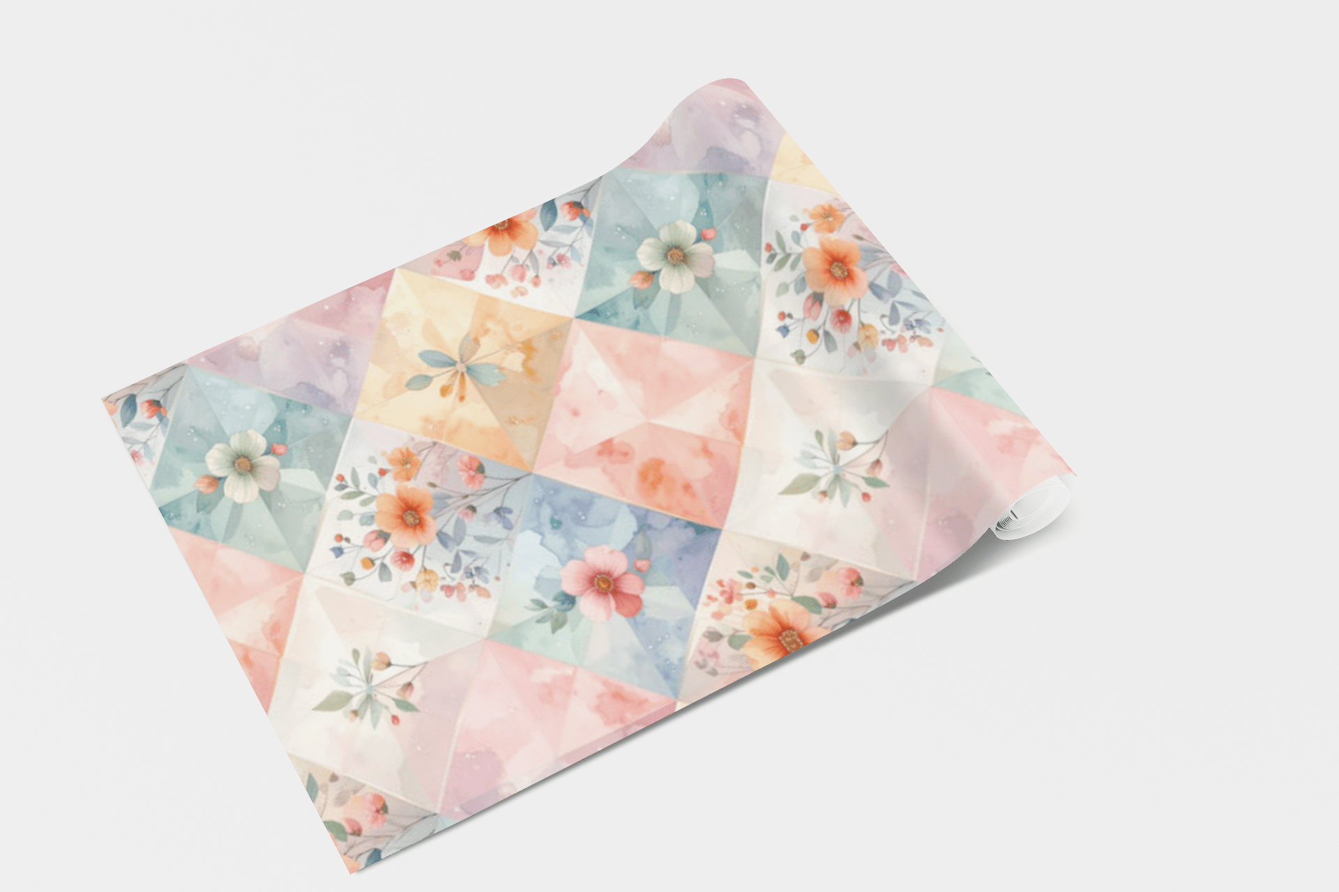 Pastel Mini Blossoms Wallpaper Peel and Stick Wallpaper | Accent Haus