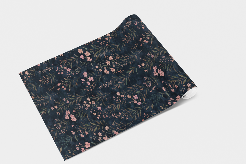 Shadow Bloom Tapestry Wallpaper