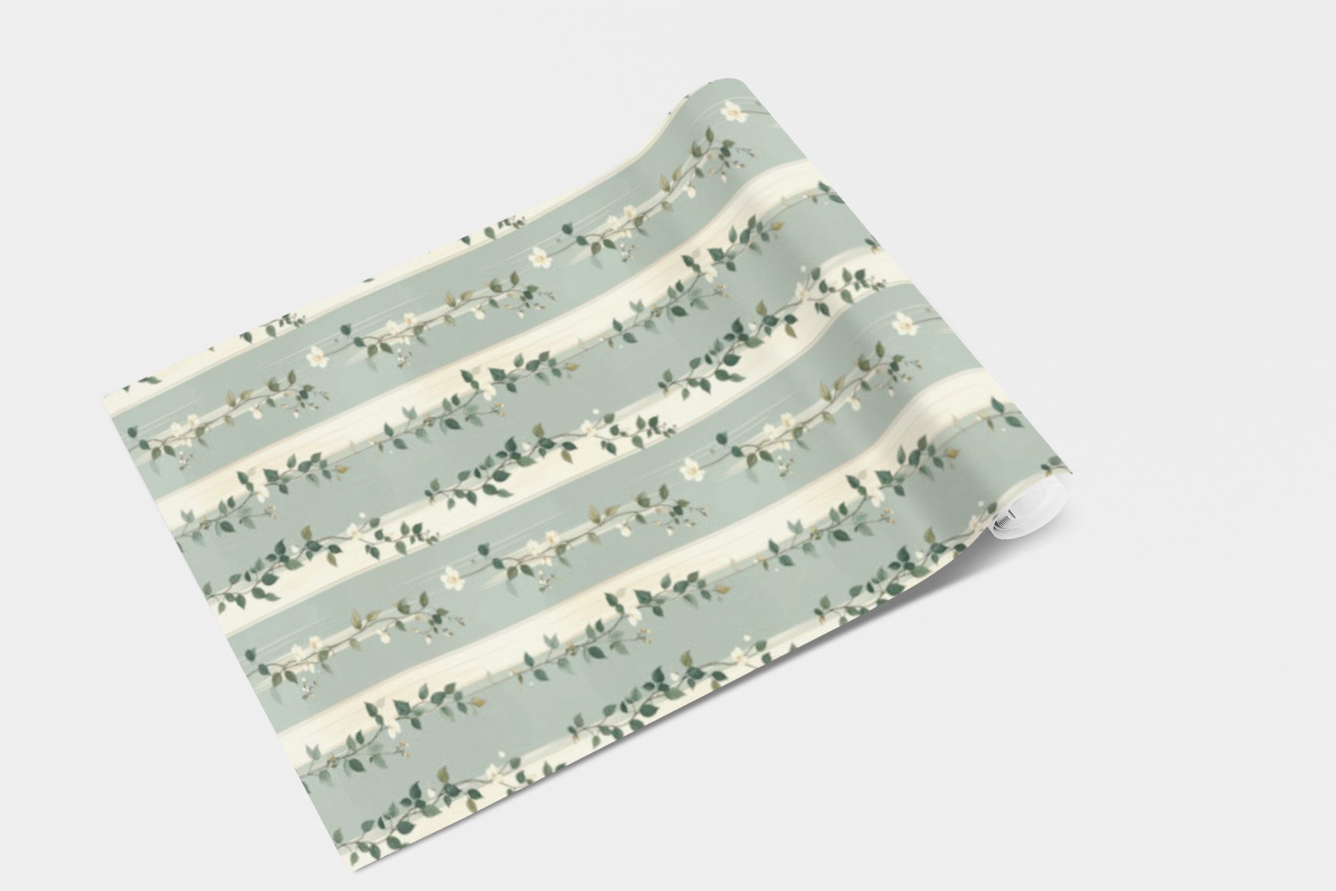 Cascading Botanical Vines Wallpaper