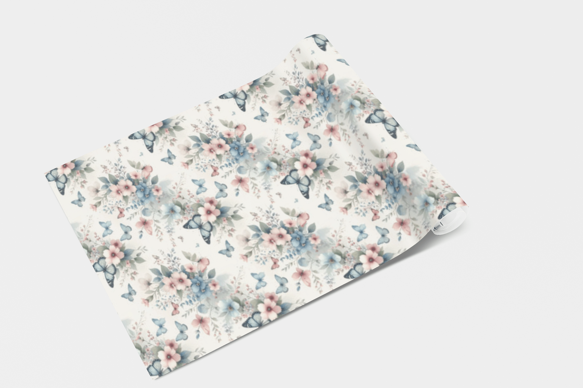 Floating Butterfly Meadow Wallpaper Peel and Stick Wallpaper | Accent Haus