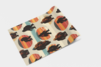 Bigfoot Sunset Stripe Wallpaper