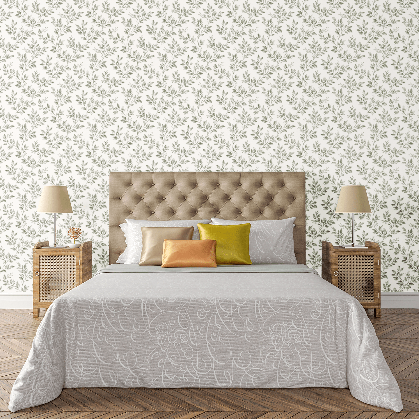 Garden Lilt Wallpaper Peel and Stick Wallpaper | Accent Haus